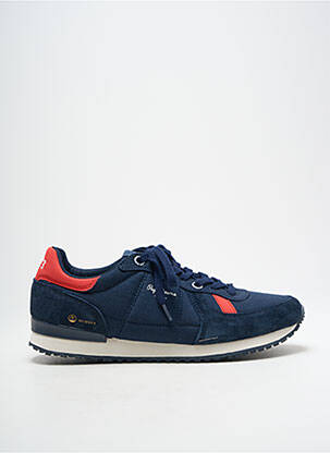 Adidași branț detașabil vârf rotund albastru PEPE JEANS bărbat