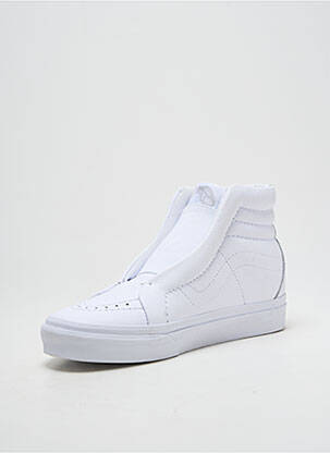 Adidași vârf rotund vârf rotund alb VANS unisex