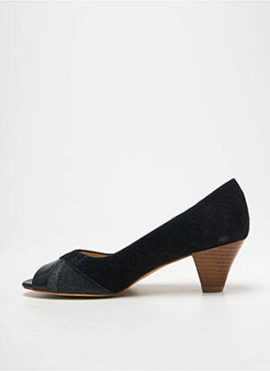 Pantofi cu toc nubuc toc de 4 la 6 cm negru SCHMOOVE femeie