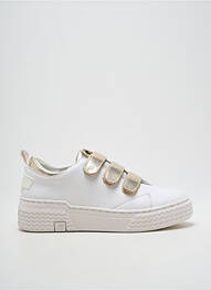 Adidași vârf rotund toc plat până la 3 cm auriu PALLADIUM femme