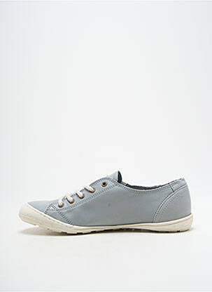 Adidași vârf rotund toc plat până la 3 cm gri PALLADIUM femeie