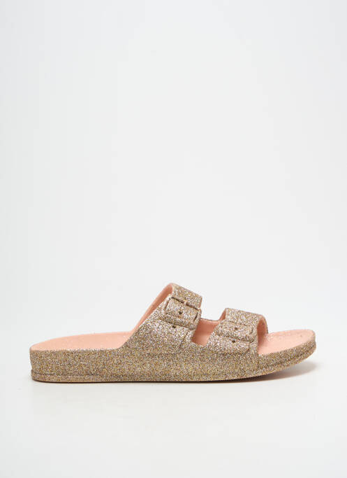 Mulete/Saboți auriu CACATOÈS fată