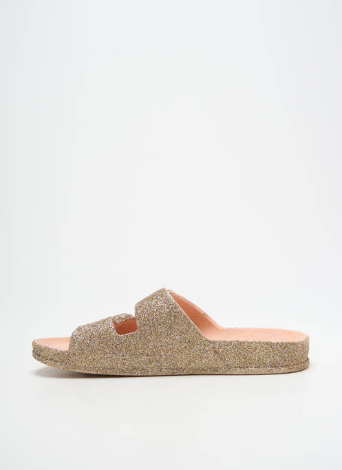 Mulete/Saboți auriu CACATOÈS fată