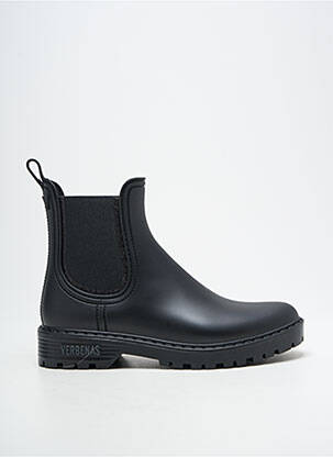 Botine/ghete material neted toc plat până la 3 cm negru VERBENAS femeie