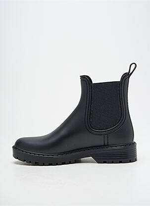 Botine/ghete material neted toc plat până la 3 cm negru VERBENAS femeie