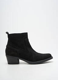 Botine/ghete vârf ascuțit toc de 4 la 6 cm negru PATRICIA MILLER femme