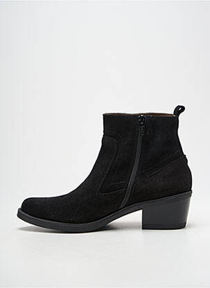 Botine/ghete vârf ascuțit toc de 4 la 6 cm negru PATRICIA MILLER femeie