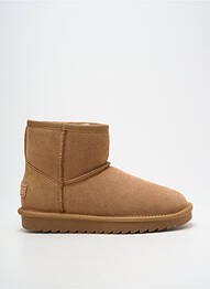 Botine/ghete umplută toc plat până la 3 cm maro COLORS OF CALIFORNIA femme
