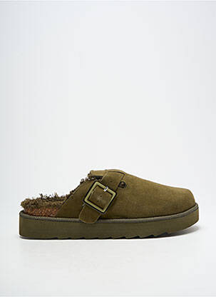 Mulete/saboți toc de 4 la 6 cm verde COLORS OF CALIFORNIA femeie