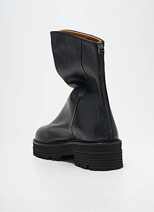 Botine/ghete material neted toc de 4 la 6 cm negru SEMERDJIAN femeie