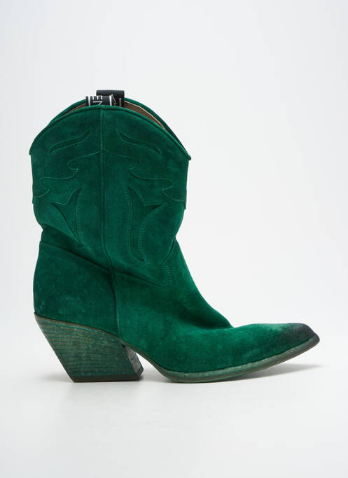 Botine/Ghete verde ELENA IACHI femeie