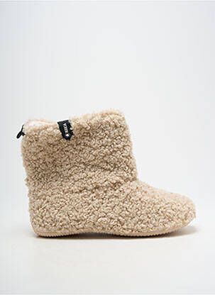 Papuci/Pantofi de casă bej VERBENAS femeie