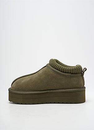 Botine/ghete umplută toc de 4 la 6 cm verde COLORS OF CALIFORNIA femeie