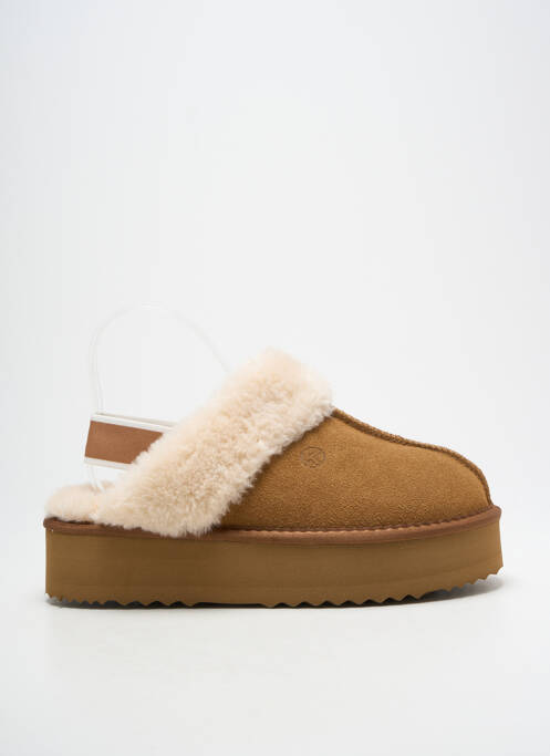 Mulete/Saboți maro KELARA femeie