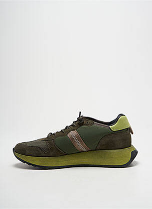 Adidași închidere elastică toc de 4 la 6 cm verde CETTI femeie
