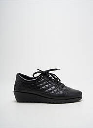 Încălțăminte de confort țesătură satinată toc de 4 la 6 cm negru THE FLEXX femme