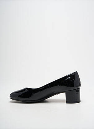 Pantofi cu toc material neted toc de 4 la 6 cm negru THE FLEXX femeie