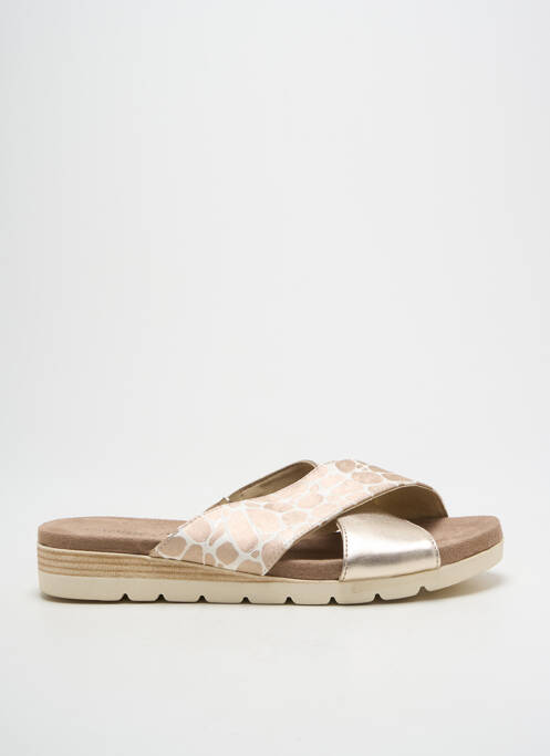 Mulete/Saboți auriu CAPRICE femeie