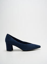 Pantofi cu toc toc pătrat toc de 4 la 6 cm albastru MARCO TOZZI femme