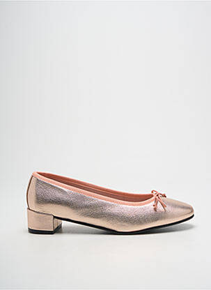 Balerine material neted toc plat până la 3 cm roz BISUE BALLERINAS femeie