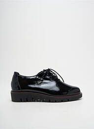 Derby-uri efect șifonat toc plat până la 3 cm negru HIRICA femme