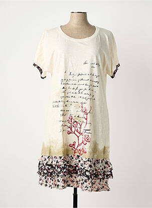 Cămașă de noapte bej MASSANA femeie