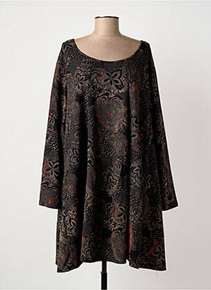 Rochie midi negru BELLA BLUE femeie