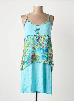 Rochie midi albastru MASSANA femeie