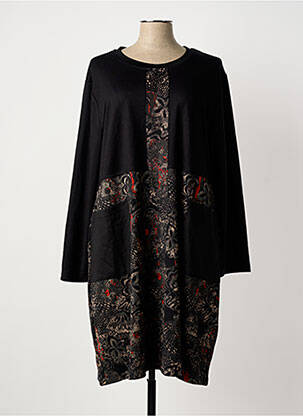 Rochie midi negru BELLA BLUE femeie