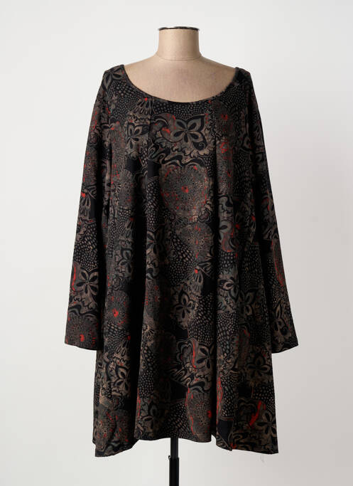 Rochie midi negru BELLA BLUE femeie