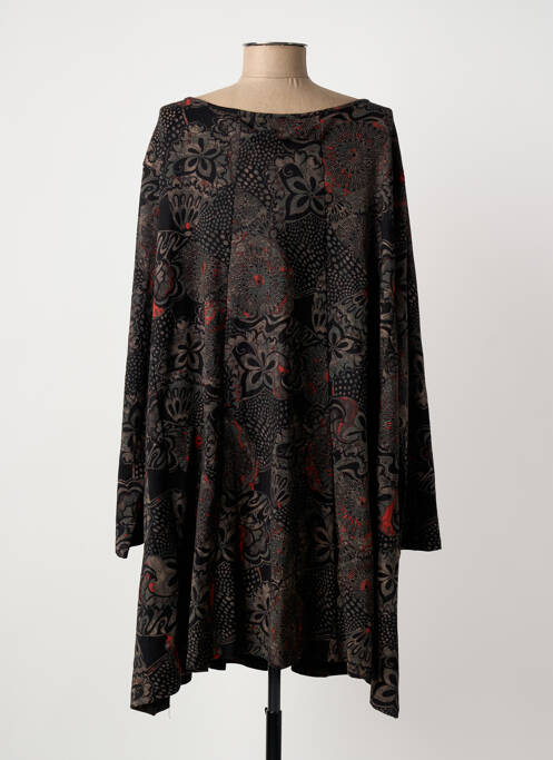 Rochie midi negru BELLA BLUE femeie