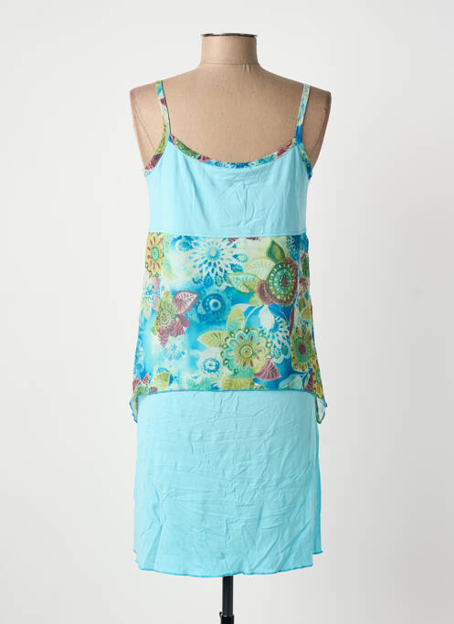 Rochie midi albastru MASSANA femeie