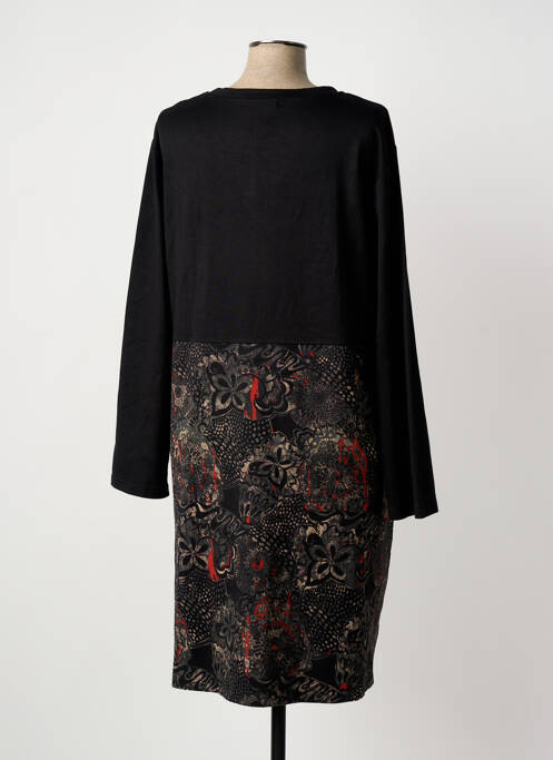 Rochie midi negru BELLA BLUE femeie