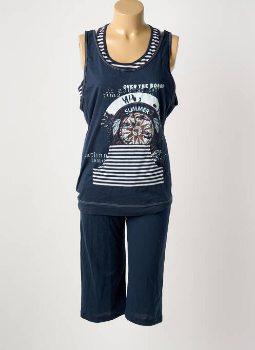 Pijama albastru MASSANA femeie