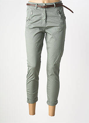 Pantalon 7/8 verde LACOMY femeie