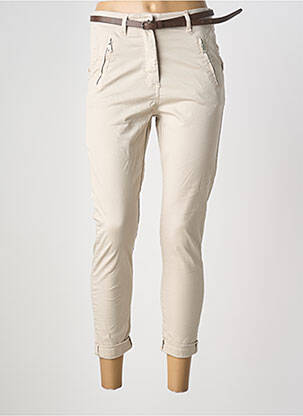 Pantalon 7/8 bej LACOMY femeie