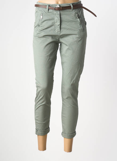 Pantalon 7/8 verde LACOMY femeie