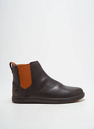 Botine/ghete material neted vârf rotund maro TIMBERLAND băiat