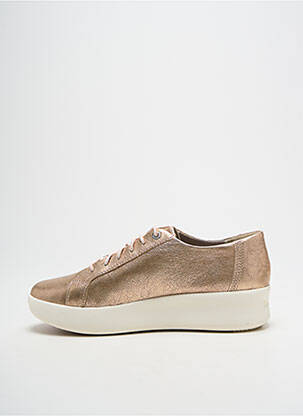 Adidași material neted toc de 4 la 6 cm roz TIMBERLAND femeie