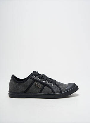 Adidași țesătură țesătură cu sclipici toc plat până la 3 cm negru LES TROPEZIENNES PAR M.BELARBI femeie