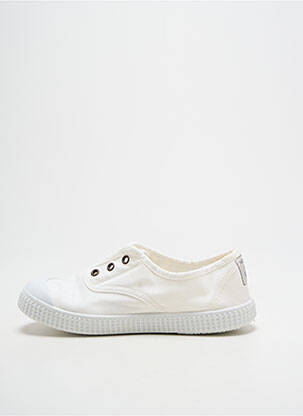 Slip-on-uri vârf rotund vârf rotund alb VICTORIA copil