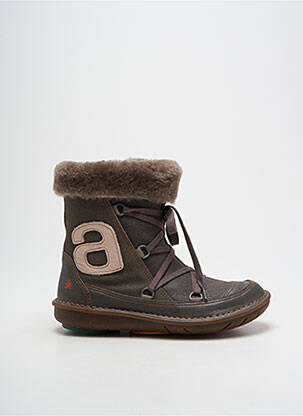 Botine/ghete vârf rotund vârf rotund gri ART copil