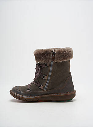 Botine/ghete vârf rotund vârf rotund gri ART copil