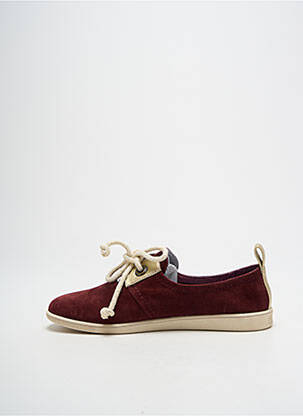 Adidași nubuc toc plat până la 3 cm violet ARMISTICE femeie