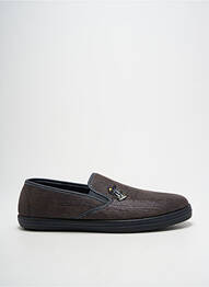 Papuci/pantofi de casă vârf rotund vârf rotund gri OUF! homme