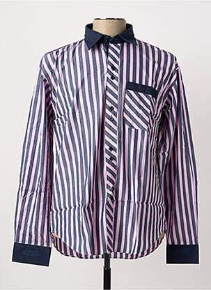 Cămașă cu mâneci lungi roz COMPTOIR DU RUGBY bărbat