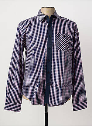 Cămașă cu mâneci lungi roz QUINZE & TREIZE bărbat