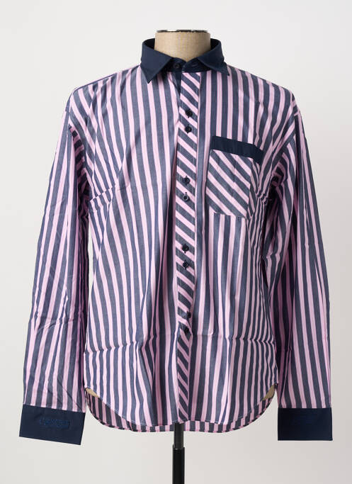 Cămașă cu mâneci lungi roz COMPTOIR DU RUGBY bărbat