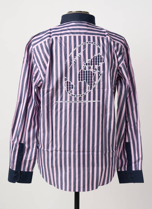 Cămașă cu mâneci lungi roz COMPTOIR DU RUGBY bărbat