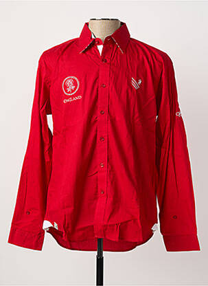 Cămașă cu mâneci lungi roșu COMPTOIR DU RUGBY bărbat